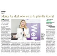 Menos deducciones a la planilla federal