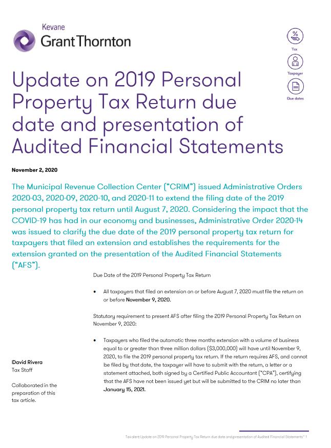 2019 tax extension deadline date